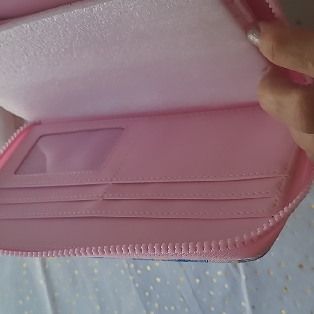 NWT Simply Southern Blue and White Floral Wallet Wristlet. - Picture 6 of 7